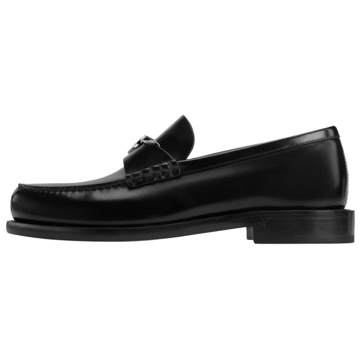 LOUIS VUITTON Oxford Loafers Men`s Black