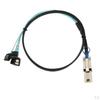 -sas 26p Sff-8088 to 4x 7pin 6gb / S 30agw Adapter Cable Y Latch
