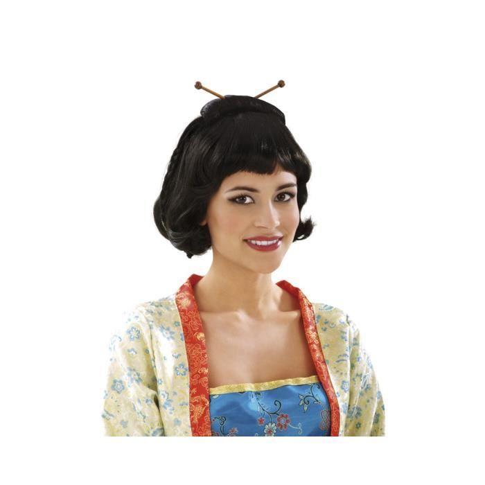 Perruque Courte Japonaise ou Geisha