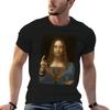 Leonardo Da Vinci Salvator Mundi Tričko Unisex Trička Bavlna G Unisex Trička Pro Unisex Unisex Trička Pro Unisex Tričko