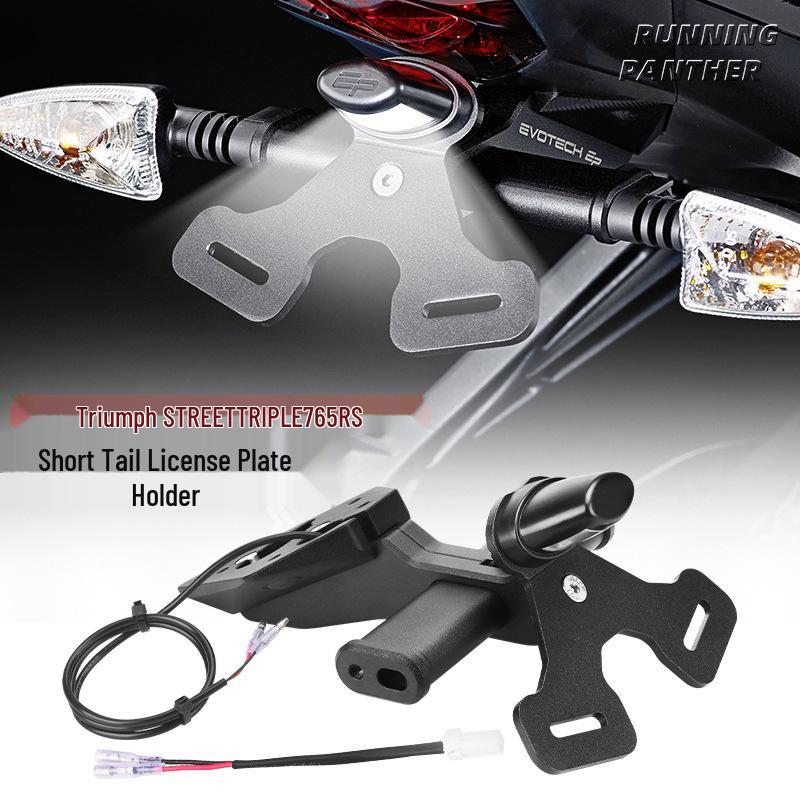 Triumph Street Triple 765 R/RS/S Rear Fender Eliminator & License Plate Holder