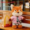 Judy And Nick Zootopia Plush Toys With Pp Cotton Filling For Kids And Fans