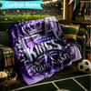 1PC Custom Name Blanket Kings Basketball Team Logo Flannel blankets Patterns Throw Blanket All-Season Soft Gift for Couch, Bed, Camping, Birthday gift