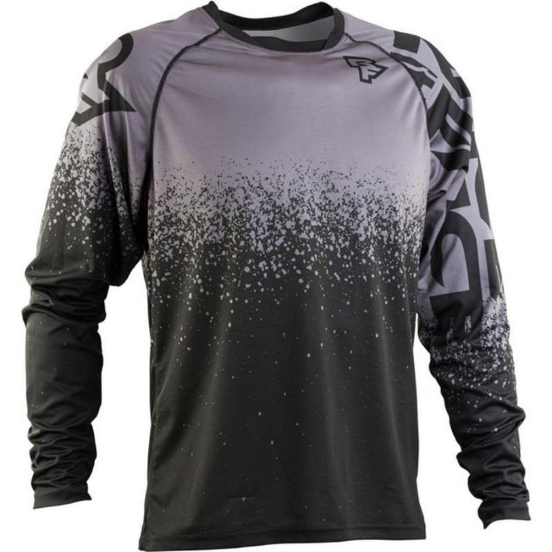 Esportes de estrada verão ao ar livre downhill bicicleta de montanha manga longa absorção de suor TOP uniforme camisa de ciclismo masculina