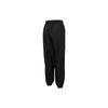 Puma Solid Color Side Split Woven Casual Pants Women Bottoms Black 537636-01