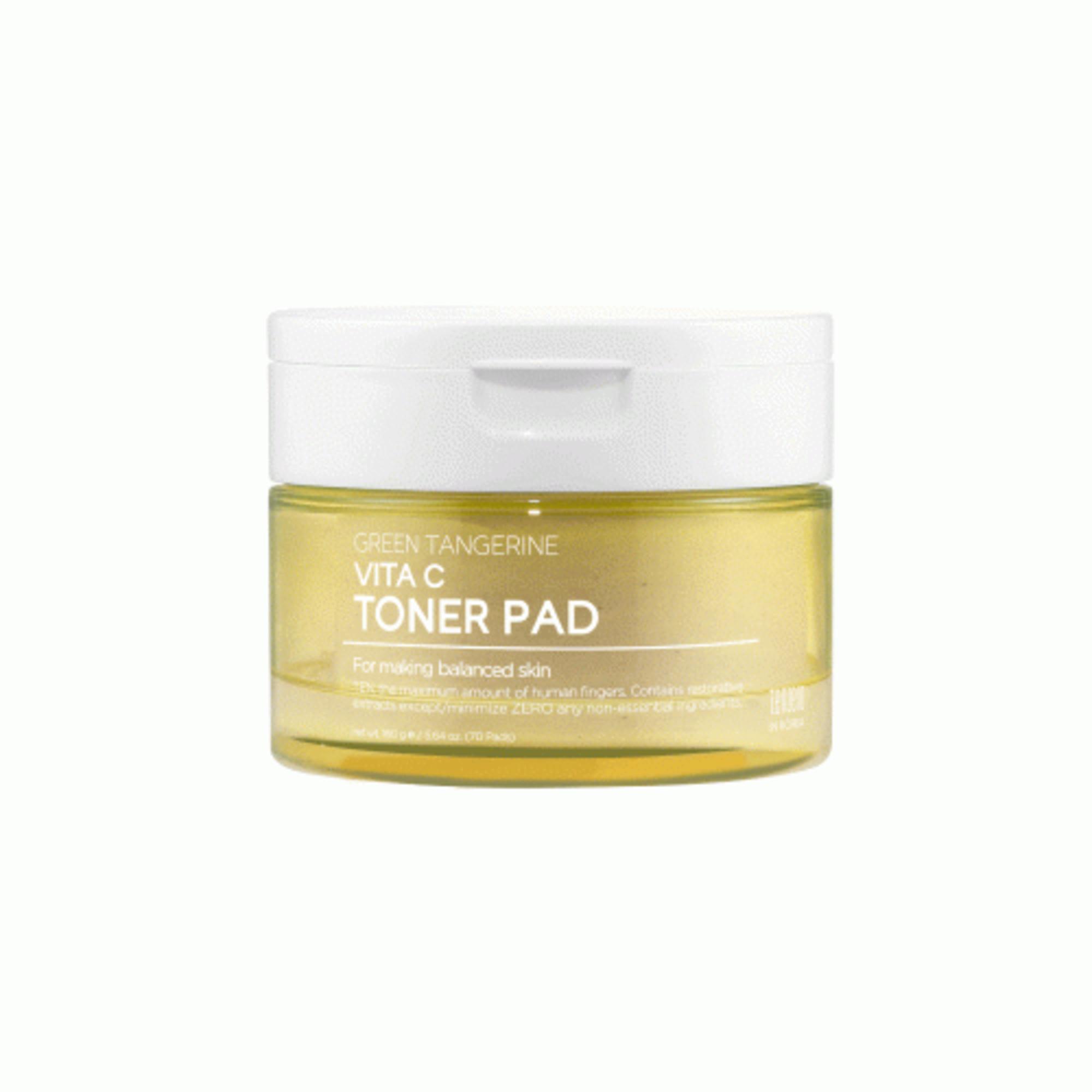 TENZERO Green Tangerine Vita C Toner Pad Clear Skin 70 Sheets
