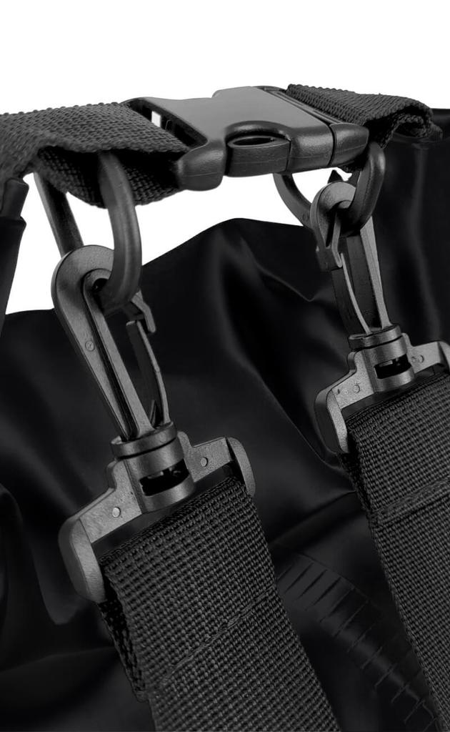 StormCloud Bajau Waterproof Duffel Bag/Backpack 30L Black