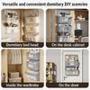 Multi Purpose Oxford Hanging Bedside Storage Organizer Shelf with Wall Door Mount for Remote Books Phone Bed Room