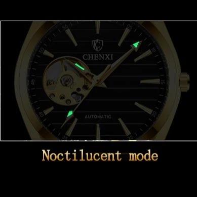 CHENXI 8806 2024 Top Brand Men Watch Luxury Automatic Mechanical Waterproof Relog Chenxi Dorado Business Wrist Watch