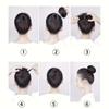 Messy Donut Hair Buns Tousled Updo Chignon With Elastic Hair Synthetic Hair Extensions Elegant Natural Looking For Daily Use Hair Accessories