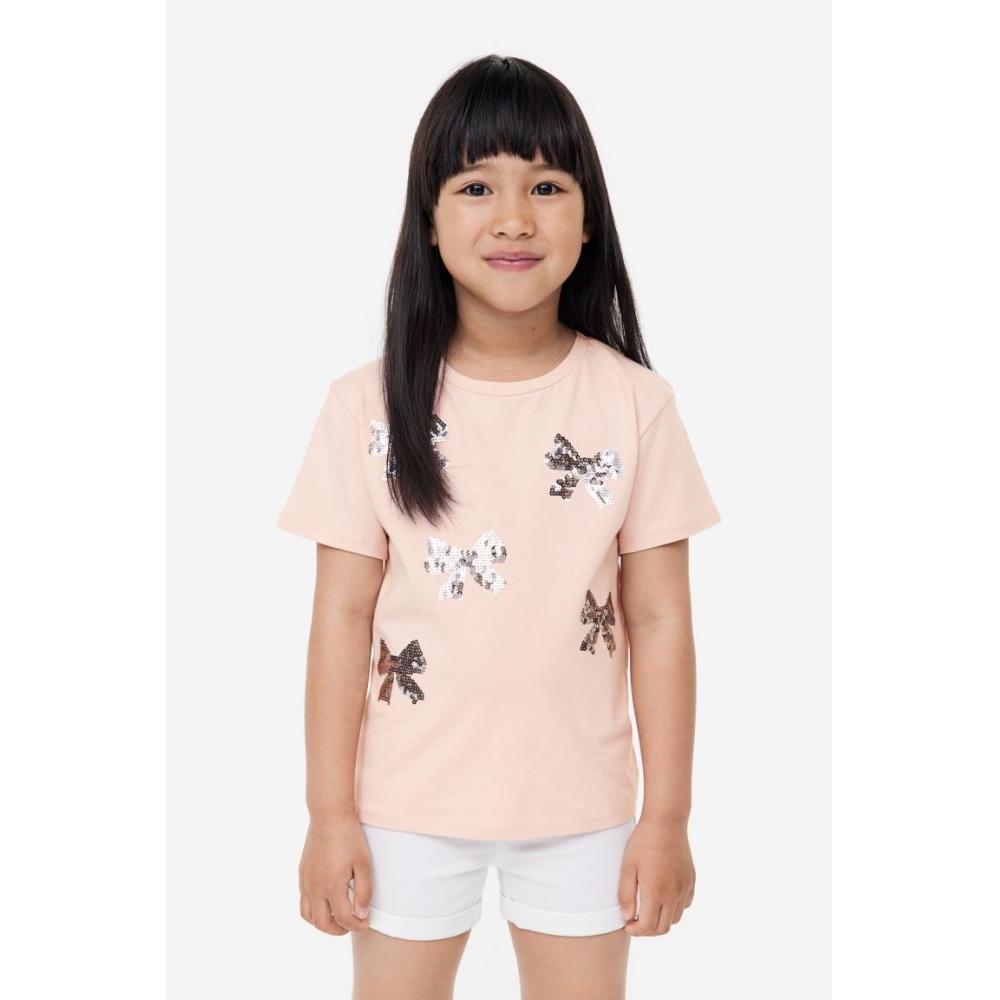 

Топ HM Светло-розовая лента