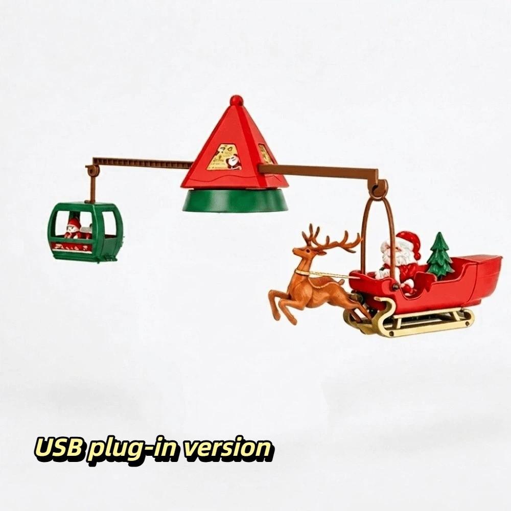 Light Up Christmas Tree Topper Spinning