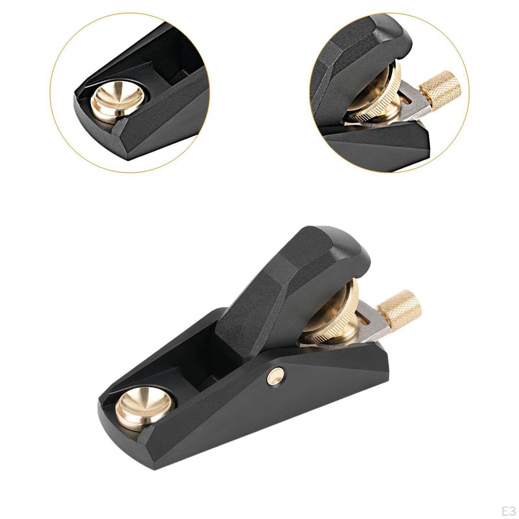 Block Plane Accessory Made of Aluminum Alloy, Lightweight, Professional, Portable, Wood Plane,