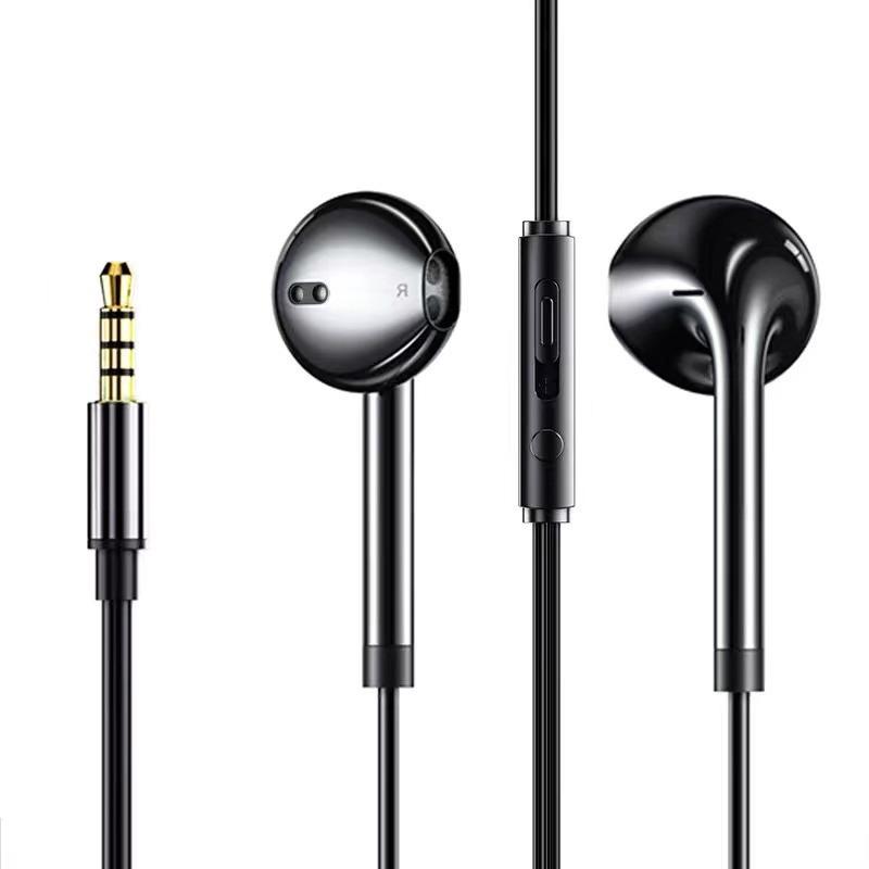Factory Plug and Play In Ear Wired USB Headset Gaming Headphones Connect with Mic and Volume Control Earphone