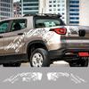 Pickup Body Side Stickers For Fiat Toro Rach Ultra Truck Graphics Splash Grunge Decor Decal Trunk Vinyl Cover Auto Accessories