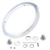 Motorcycles Lighting Accent Accessory: 5-3/4" LED Headlight Trim Rings Modification Headlamp Bezel Trims