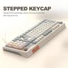 Dual-Mode Wireless Keyboard and Mouse Set 2.4G Dual Bluetooth Keyboard RGB Gaming Keyboard Mouse Kit Mechanical Feel Keyboard