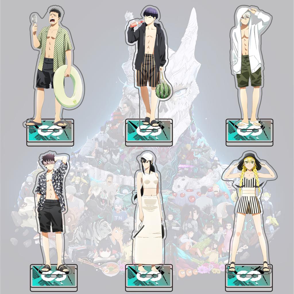Anime Kaiju No 8 Acrylic Stand Figure Model Keychain For Kafka Hibino Reno Ichikawa Kikoru Shinomiya Desktop Decoration Fan Gift