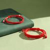 1Pc Simple Red String Braided Bracelet Lucky Kabbalah Bracelets For Protection Good Luck For Success Amulet Jewelry Decor