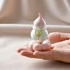 Jingdezhen Rotating Fortune and Prosperity Small Ornament, Small Ceramic Tea Table Ornament, Rotating Gourd