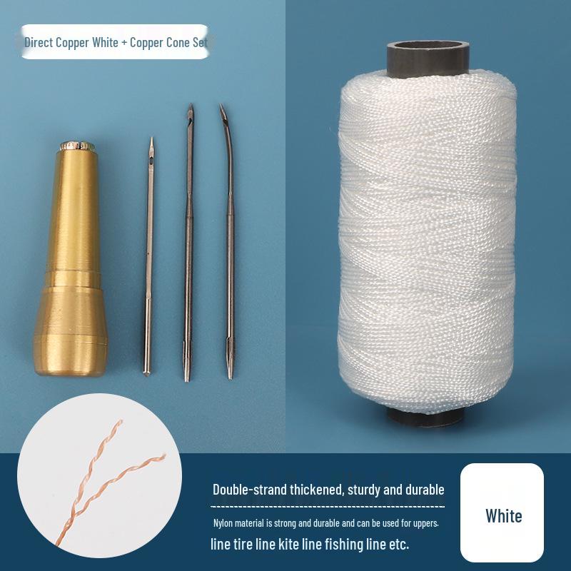 Durable Nylon Thread for Hand-Toss Fishing Nets, Sewing, and Shoe Repair