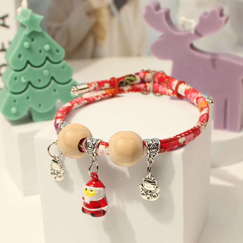 2025 Santa Claus Pet Bell Collar for Dogs & Cats - Christmas Hot Seller