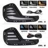 Set For Chevrolet Cavalier    Daytime Running Lights Turn Signal Fog Lamp Cover LED DRL Car Styling
