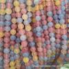 Natural Stone Morganite Transparent Round Beads for DIY Jewelry Accessories, Hot-Selling Semi-Finished Style.