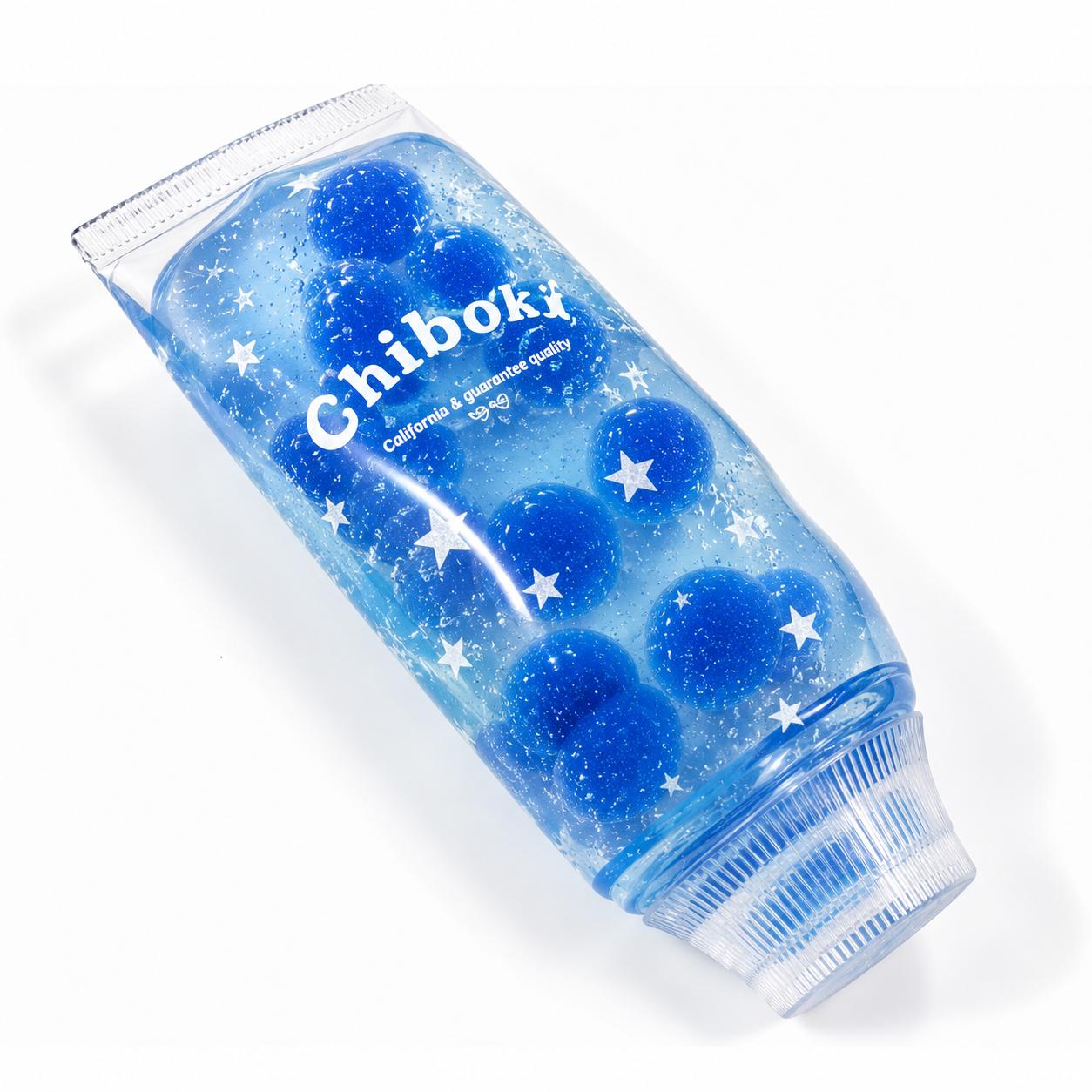 Tandenborstel Squishy Fidget Speelgoed Kawaii Fruit Gel Knijpspeelgoed Langzaam Rijzend Stressverlichting Sensorisch Speelgoed Cadeau voor Kinderen Volwassenen bosbes