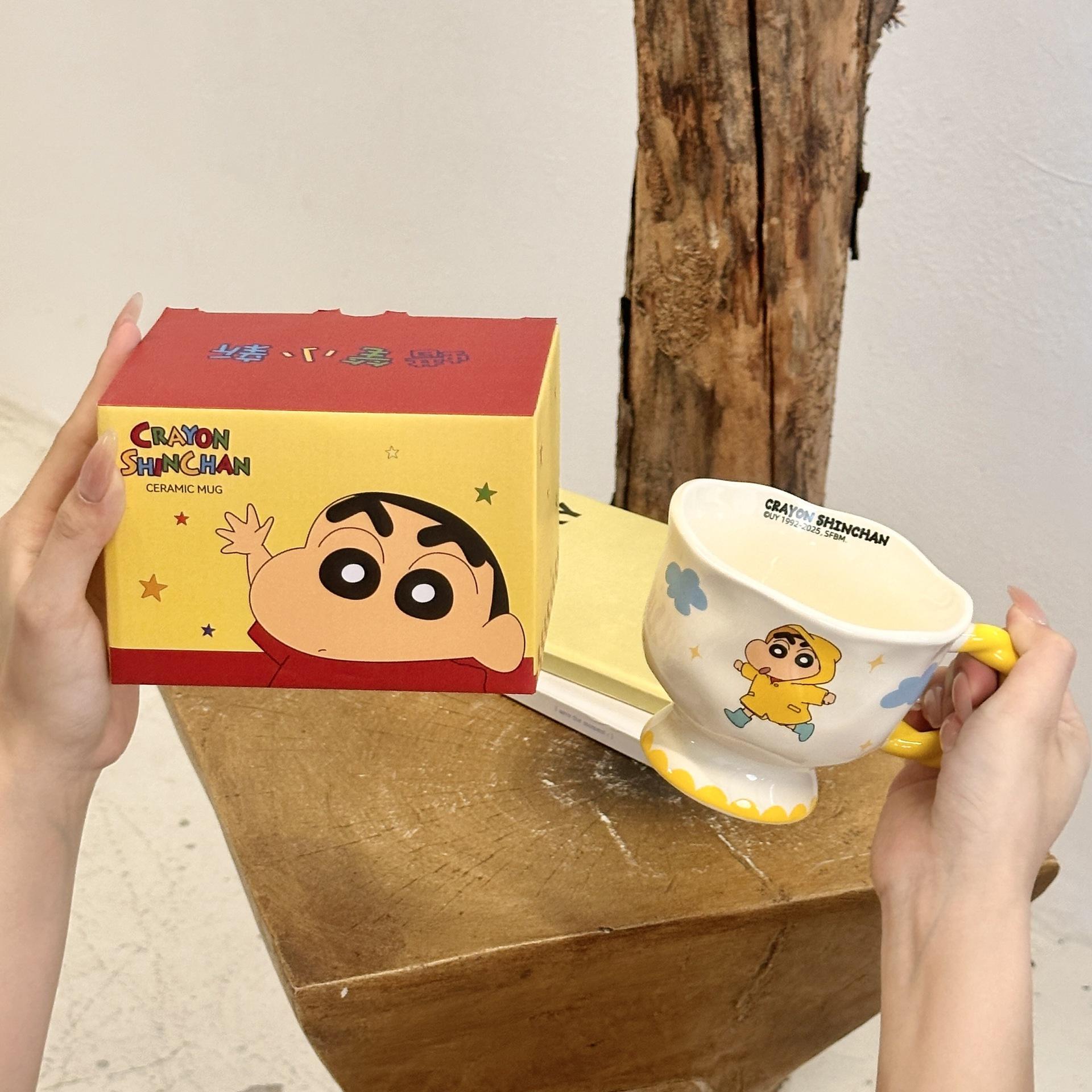 

Mug Ceramic Couple Water Cup Graduation Birthday Gift Home Cup Cute Cartoon High Pretty 301-400ml