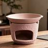 Ceramic Incense Burner Removable Bowl Aromatherapy Stove Diffuser Oil Burners  Tea Ceremony