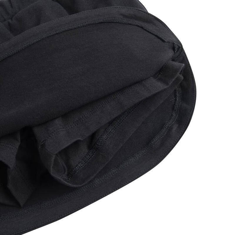 Nike Solid Color Moderate Skirt Children Aged 3 7 Years Old Jet Black DX7769-010