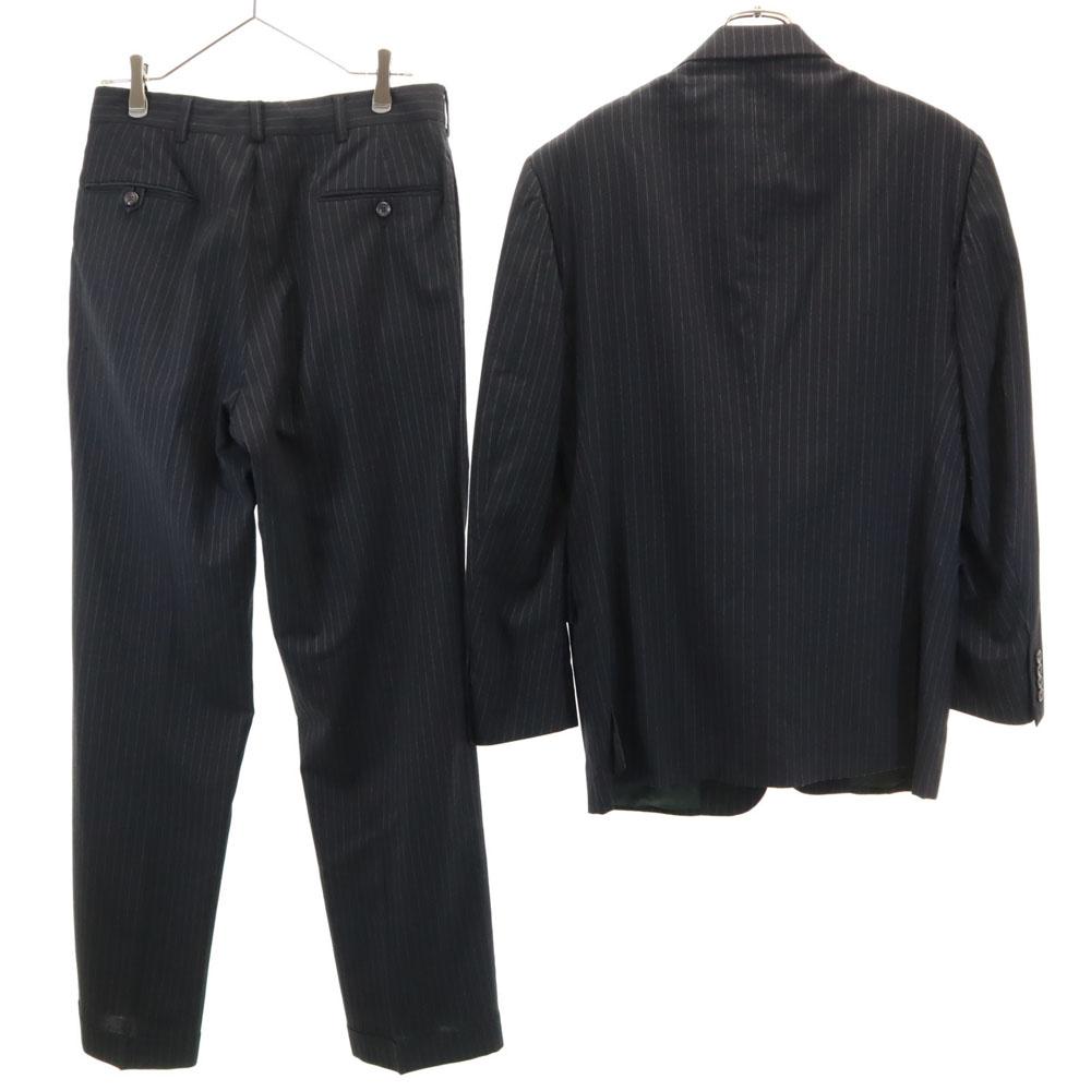 Polo by Ralph Lauren Made in Spain Pinstripe suit Setup 40 Charcoal black Men's Used