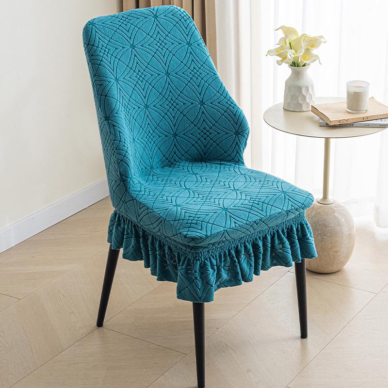 

Чехол на стул Baofei в европейском стиле, чехол на стул, чехол на стул, чехол на подушку, спинку, интегрированный чехол на сиденье, чехол на стул для домашней столовой 44CM