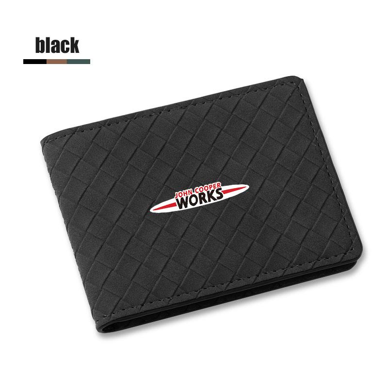 Car Driver License Wallet ID Credit Card Holder Accessories For MINI WORKS One Cooper JCW Countryman Clubman Cabrio Paceman F60 Gzpxv22