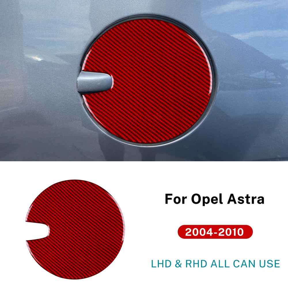 For Vauxhall Opel Astra H MK5 2004 2005 2006 2007 2008 2009 2010 Real Soft Carbon Fiber Sticker LHD RHD Car Fuel Tank Cap Trim