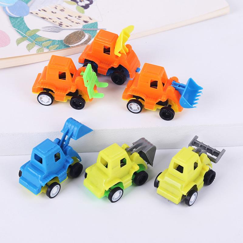 Mini Pull Back Car Colorful Car Engineering Vehicle Model Children Educational Toy
