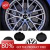 2025 Hot New 4PCS 65mm Car Wheel Badge Emblem Sticker 60mm Hub Cover For Volkswagen VW Jetta R Rline Touran POLO Golf MK4 MK5 MK
