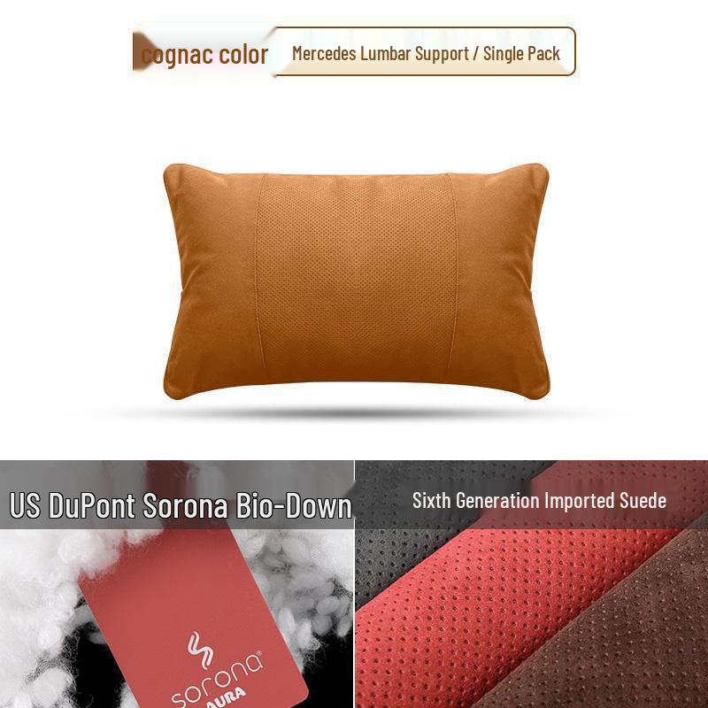 Mercedes S-Class Maybach Headrest Pillow - Car Seat Neck Protection