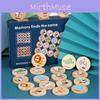 Wooden Educational Matching Puzzle For Children With Forest Animal Fruit Theme For Early Learning