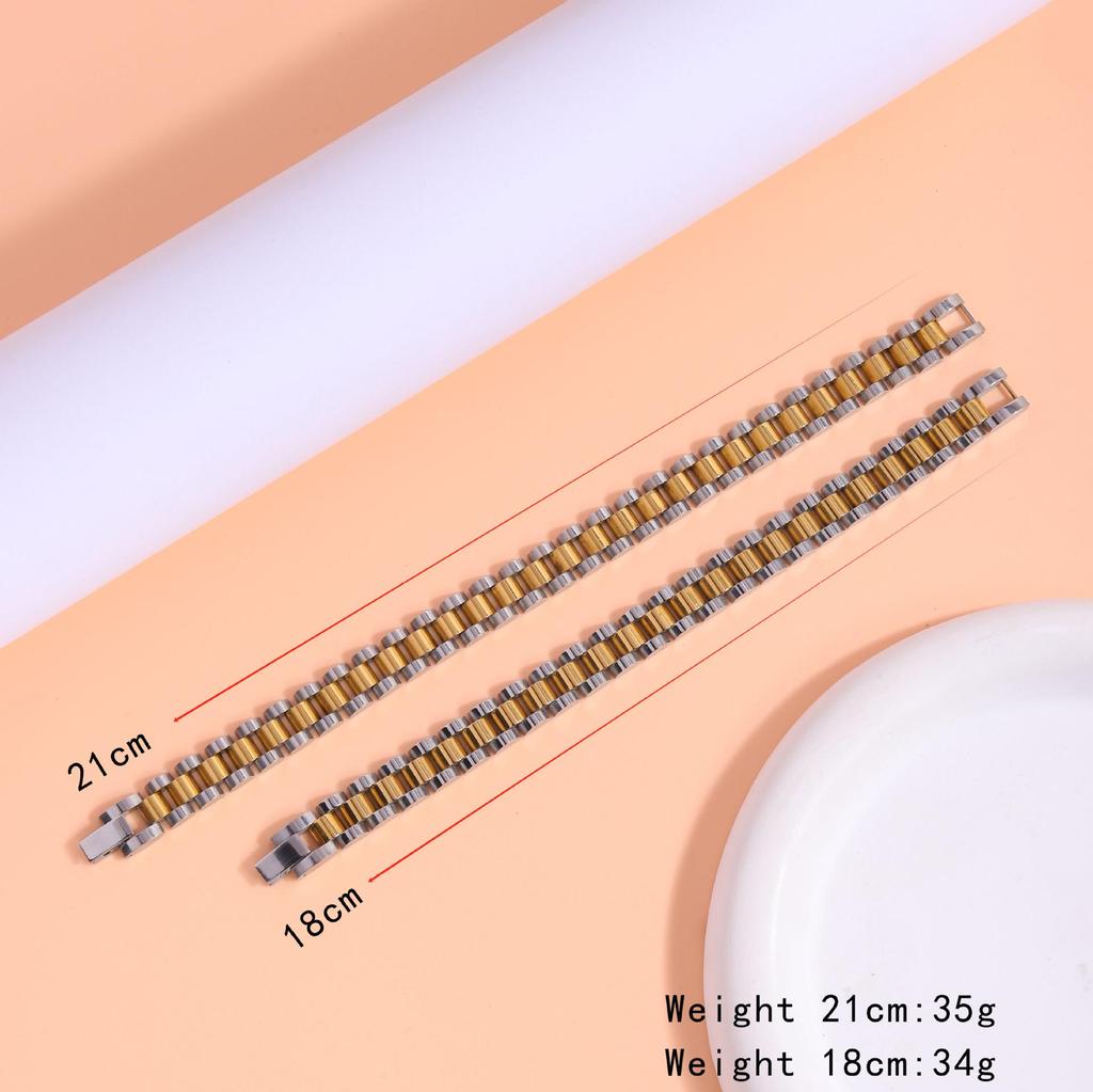 Luxury Titanium Steel Watch Band: Elegant Unisex Bracelet for Men and Women