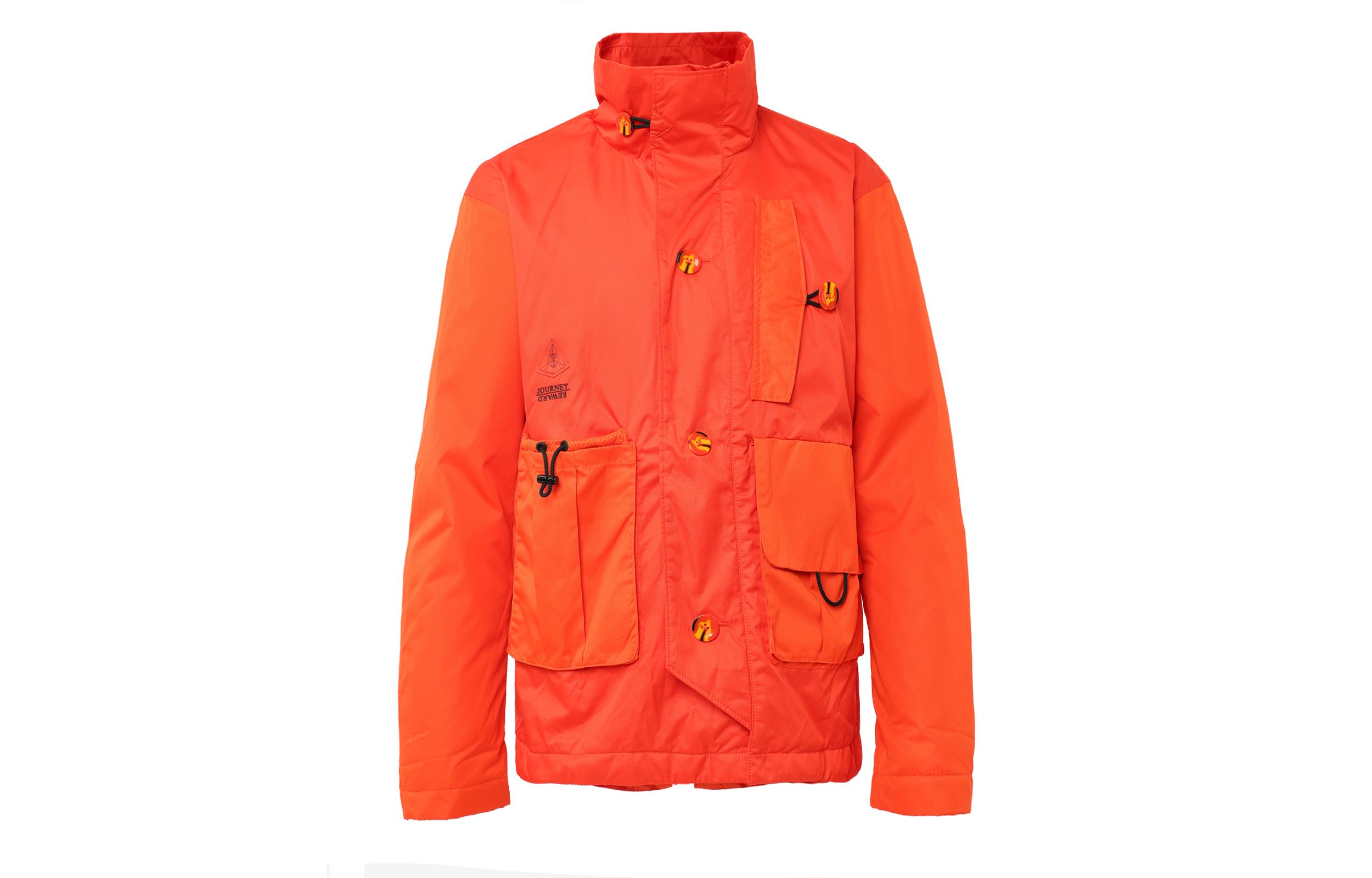 Nike Puffer Jackets Men s Pepper Red Stand Collar Moderate Other DA6697-673 XL