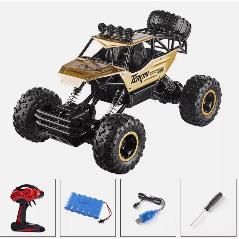 

Полноприводный Дрифтующий Внедорожник на Радиоуправлении Детская Электрическая Игрушка золотой