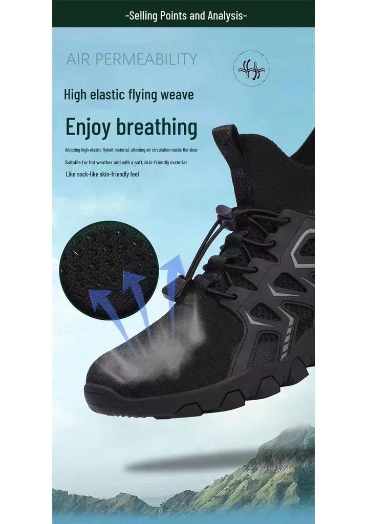 Herren Sommerschuhe Amphibisch High-Top Wanderschuhe - Bequem & Langlebig für Outdoor-Reisen und Trekking