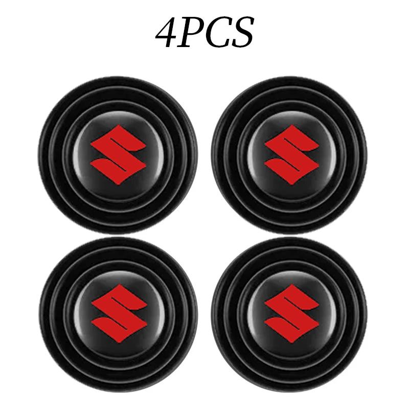 

Car Door Shock Absorber Buffer Protective Stickers Soundproof Rubber Pads Accessories for Suzuki S Logo