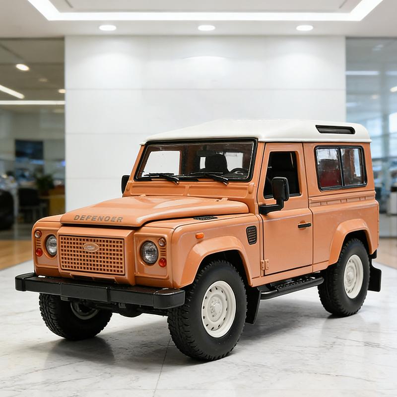 1/24 Land Rover Defender Works V8 Islay Edition Alloy Car Diecasts & Toy Vehicles Car Model Miniature Scale Model Car Toys for Children