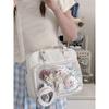 Cute Single-Shoulder Crossbody Bag Transparent Shoulder Bag