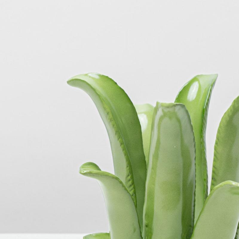 Creative Resin Handicrafts Realistic Aloe Vera Ornaments Plant Succulent Sculptures Decorative Figurines Home Decoration