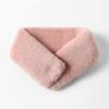 Magnetic Fur Scarf Pink  Canvas Bag Gift   Lalaf171 
