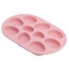 Multi Functional Easter Egg Shaped Cake Mold Silicone Chocolate   Baking Mold Accessory(Blue Grey )